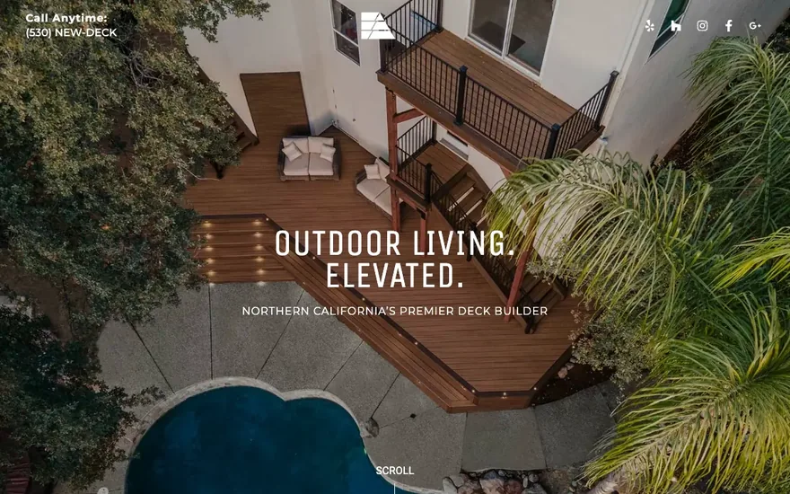 The Stone Ridge Decking Astro rebuild